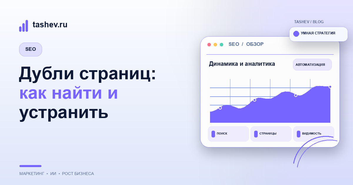 Дубли страниц: как найти и устранить