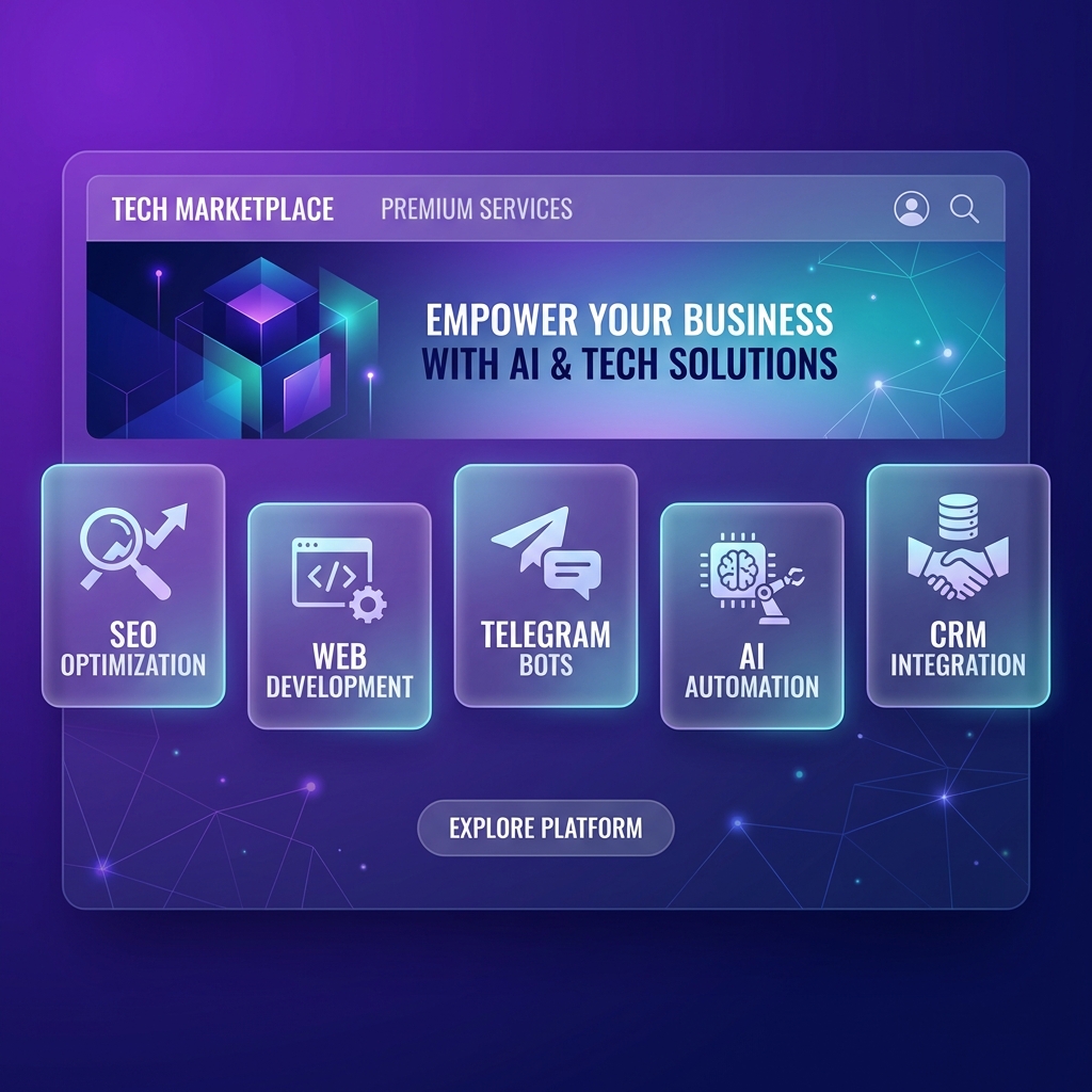 Маркетплейс digital-услуг — витрина готовых решений для бизнеса