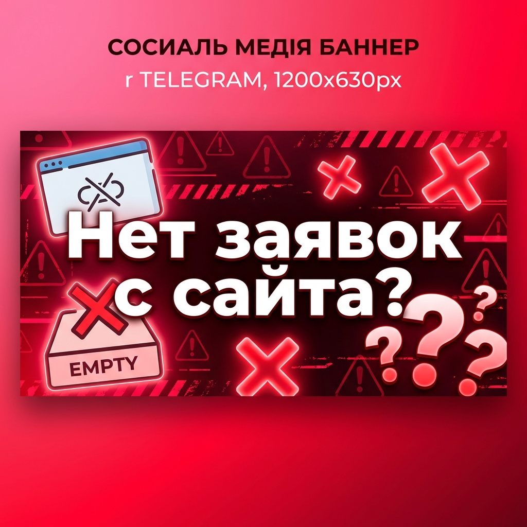 Почему нет заявок с сайта