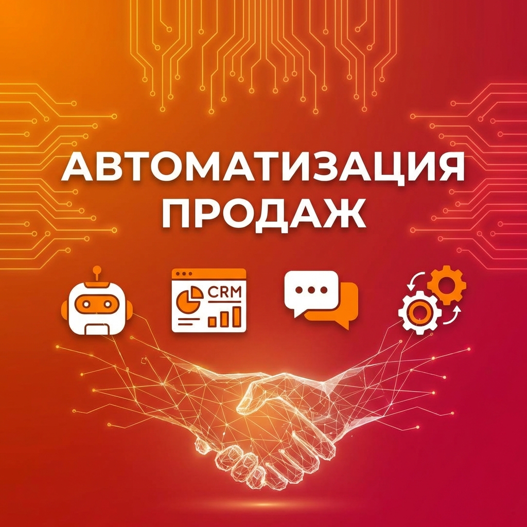 Как автоматизировать продажи: CRM, боты и ИИ